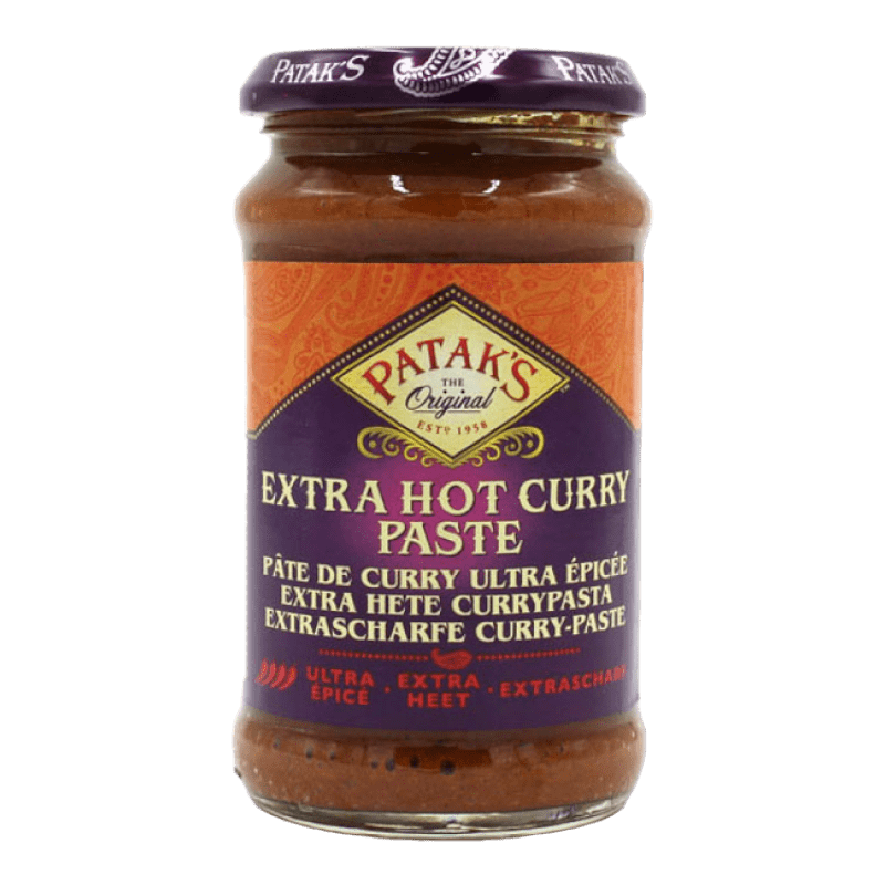Patak's - 283g Extra Hot Curry Paste (very spicy)