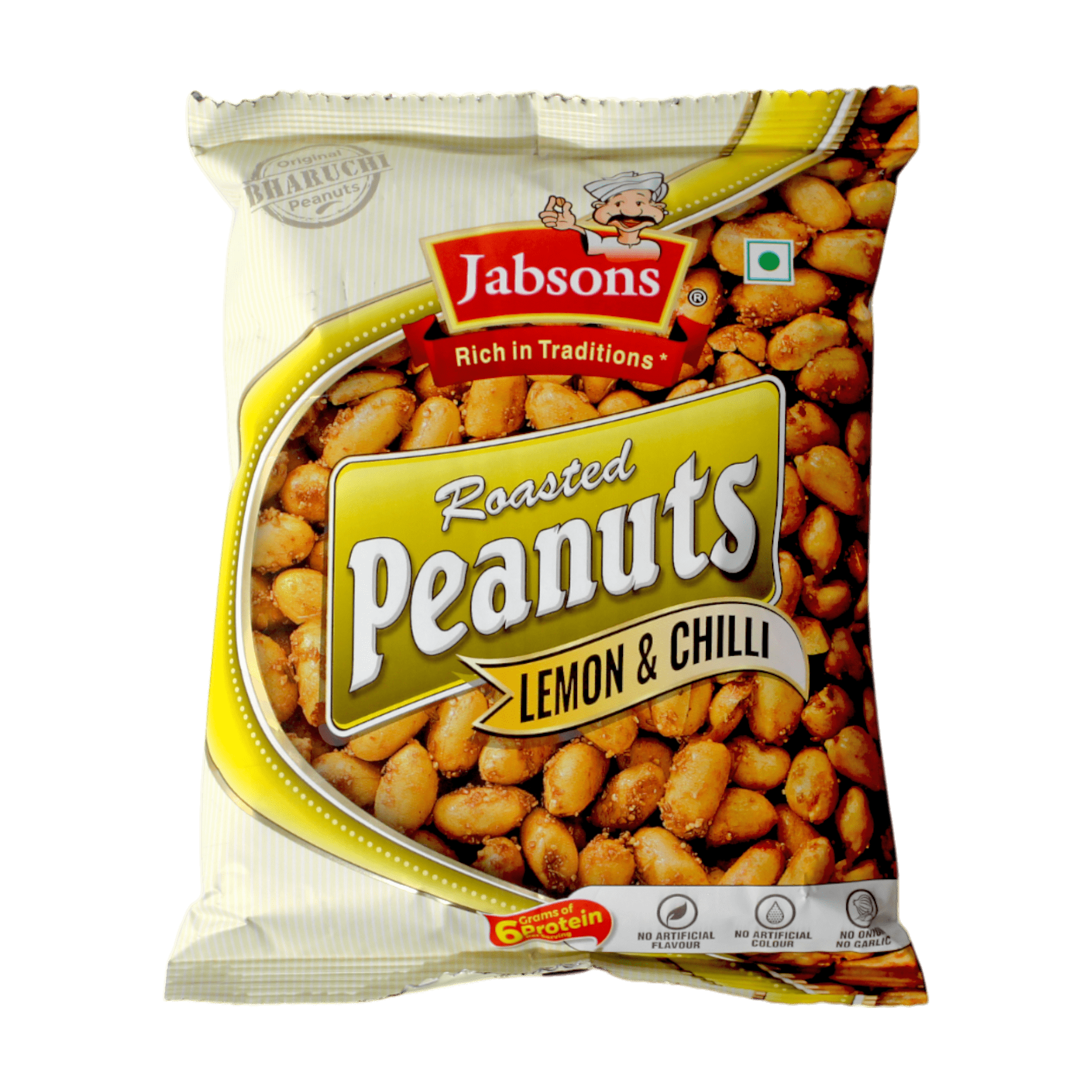 Jabsons - 140g Roasted Peanuts Lemon & Chilli